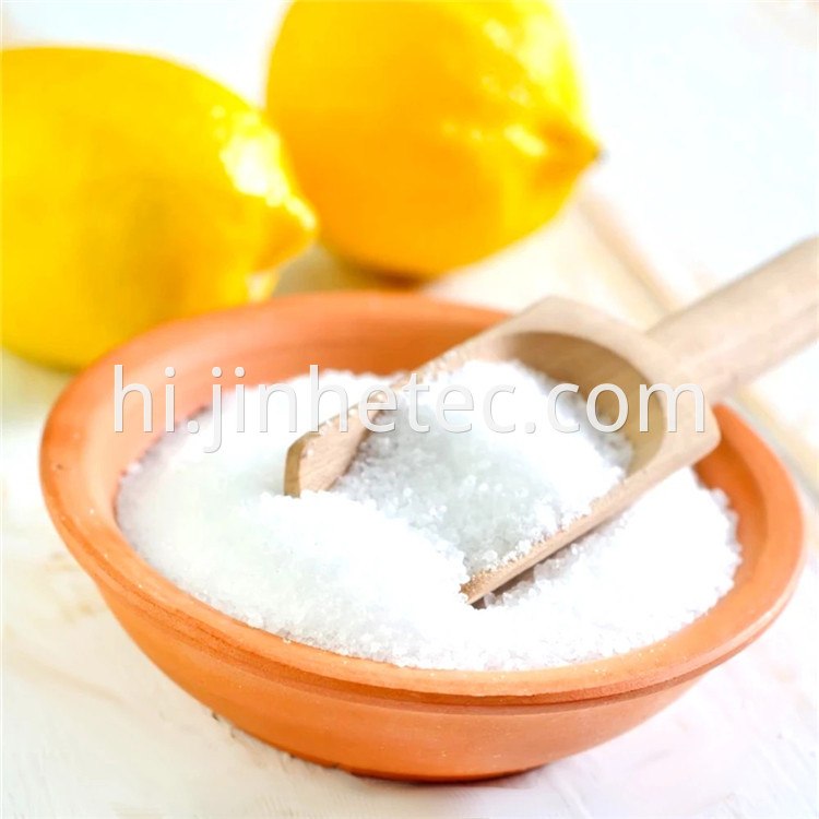 Food Grade Citric Acid Anhydrous Monohydrate Ttca